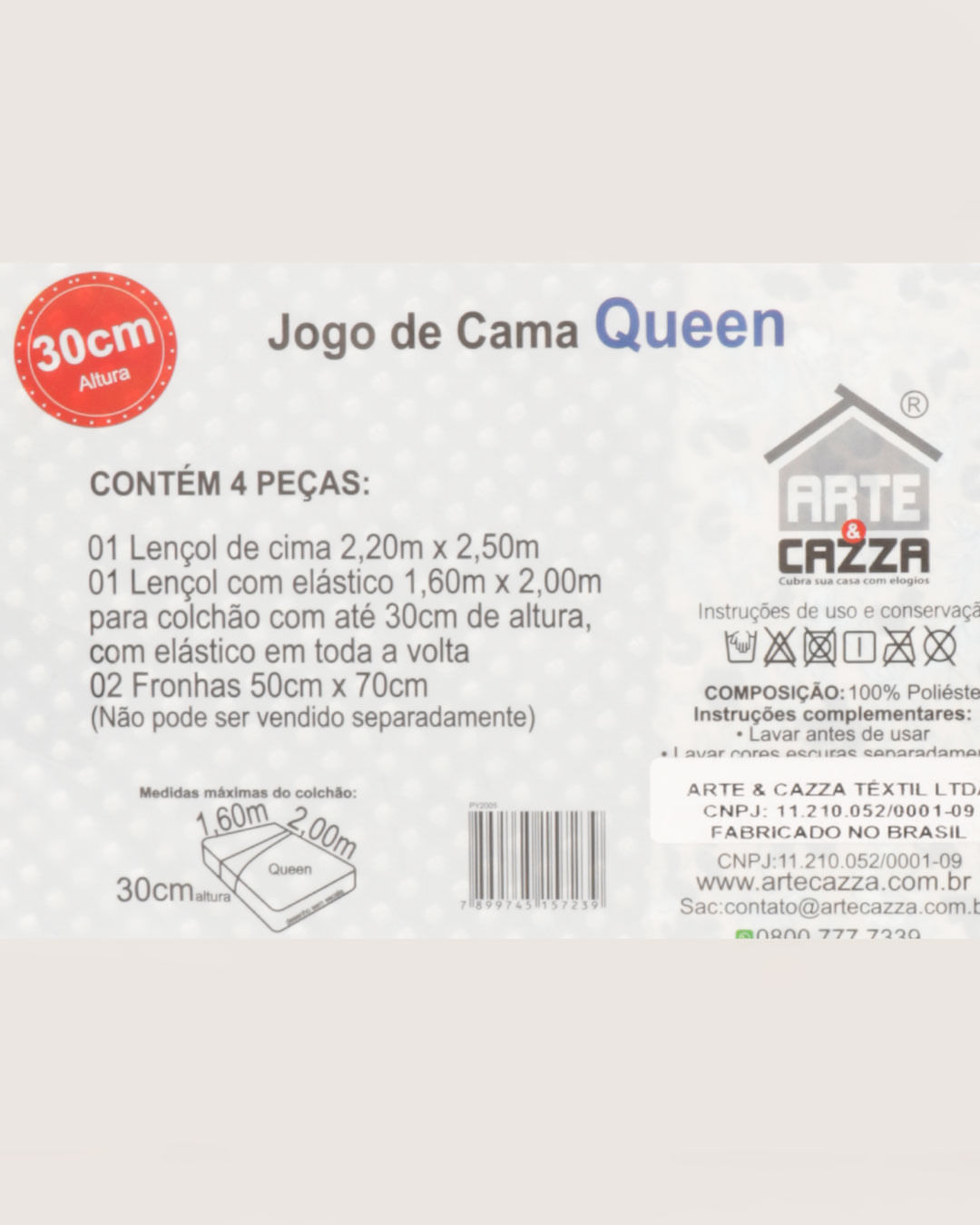 Jogo-De-Cama-Queen-4-Pecas-Estampa-Floral-Cinza