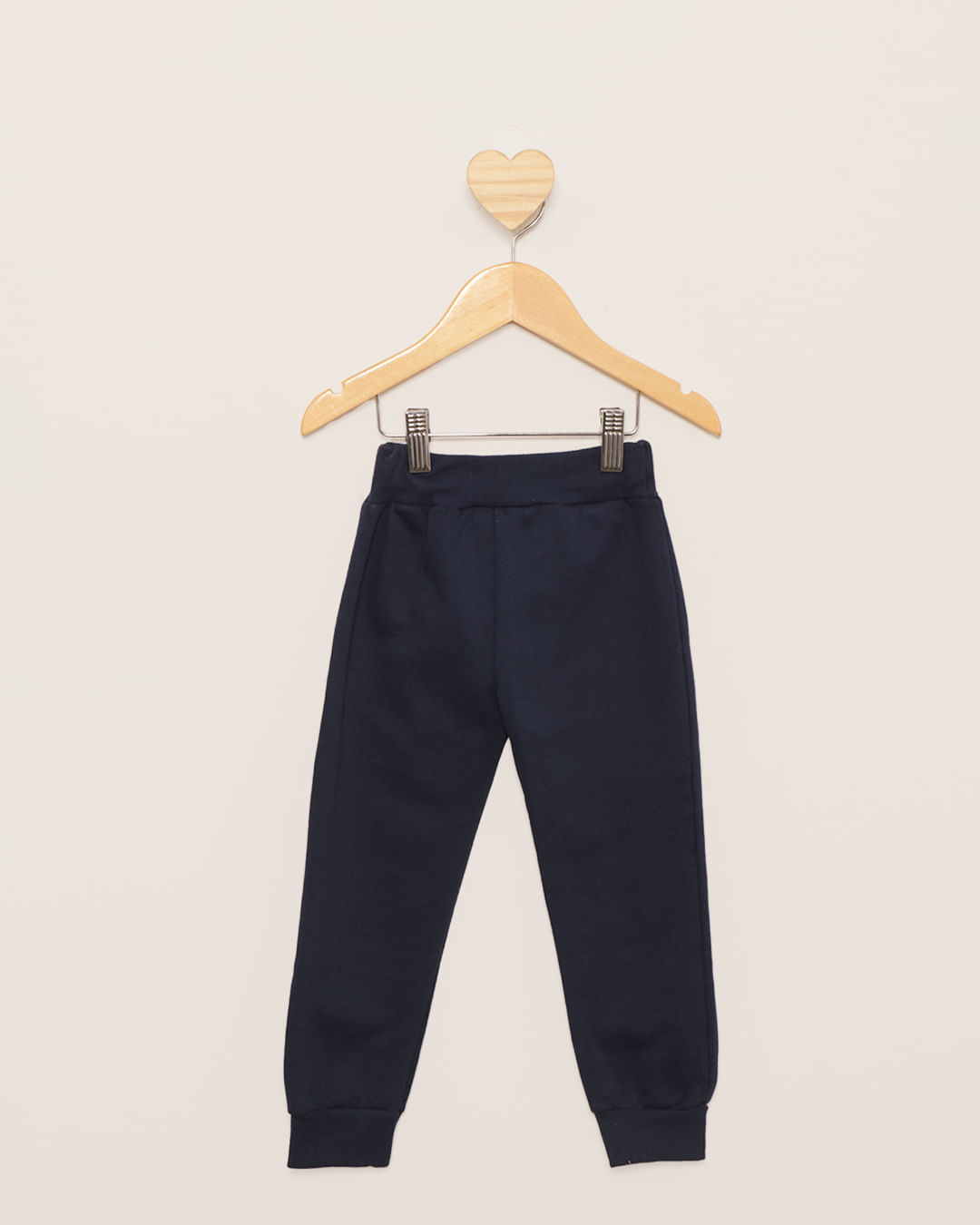 Calca-Moletom-Bebe-Jogger-Laco-Decorativo-Azul