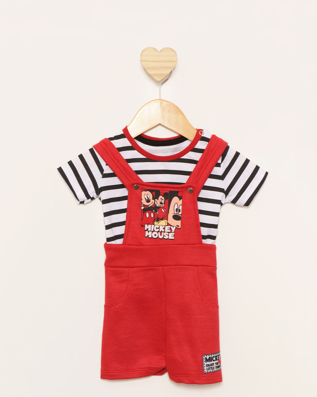 Conjunto-Jardineira-Bebe-Moletinho-Disney-Mickey-Manga-Curta-Vermelho