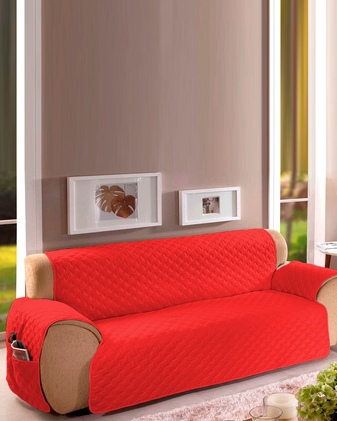 Protetor-Para-Sofa-3-Lugares-Face-Unica-Vermelho