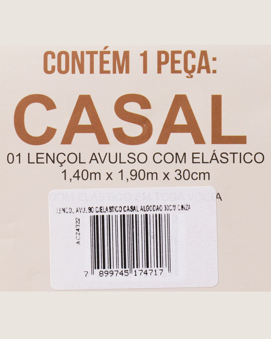Lencol-Av-Cel-Casal-Alg-30cm---Cinza-Claro