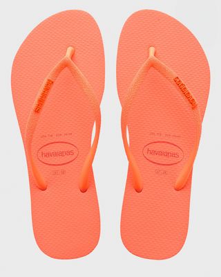 Chinelo-Havaianas-Feminino-Slim-Gliter-Neon-Laranja