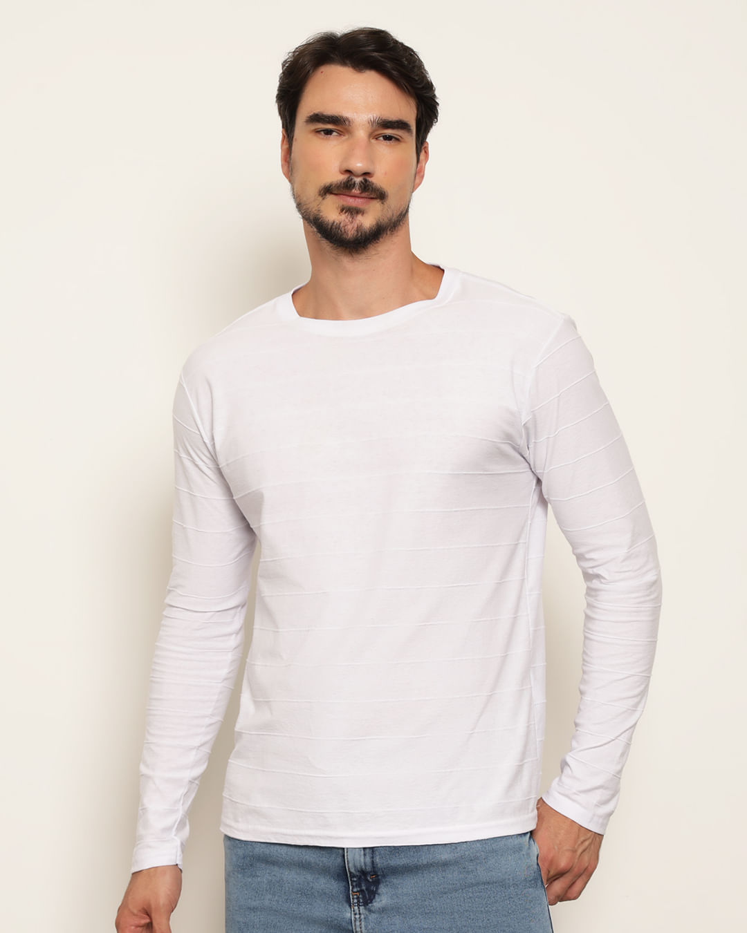 Camiseta-Ml-Basic-Listra-Eml2199-Branco---Branco