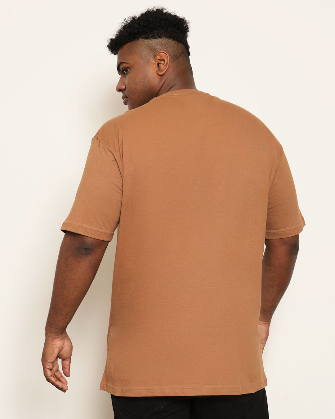 Camiseta-Gangster-50110012-Marron-Plus---Marrom-Medio