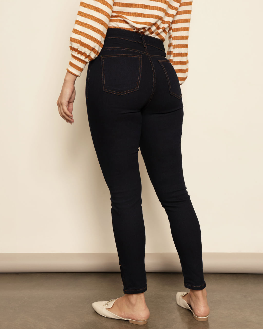 Rockmore cintura alta cintura jeans mulher perna denim namorado rua  streetwear qualidade moda harajuku bolso calças retas 210302