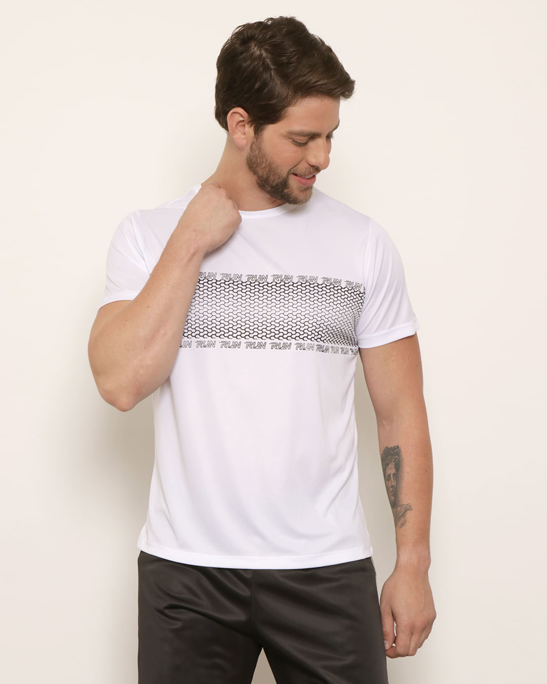 Camiseta-Masculina-Manga-Curta-Estampada-Basica-Branca