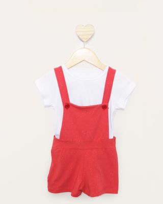 Conjunto-Jardineira-Bebe-Curto-Liso-Com-Glitter-Vermelho