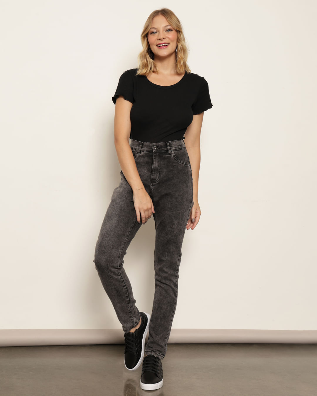 Calca-501805-Jeans-Skinny-Black---Black-Jeans-Medio