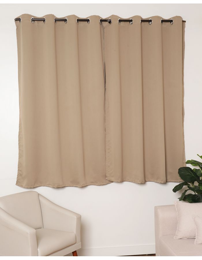 Cort-Corta-Luz-Tecido-170x260-Taupe---Bege-Medio