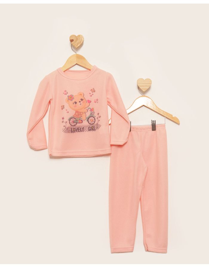 Pijama-Soft--Bba-13-Liso-Sortido---Laranja-Claro