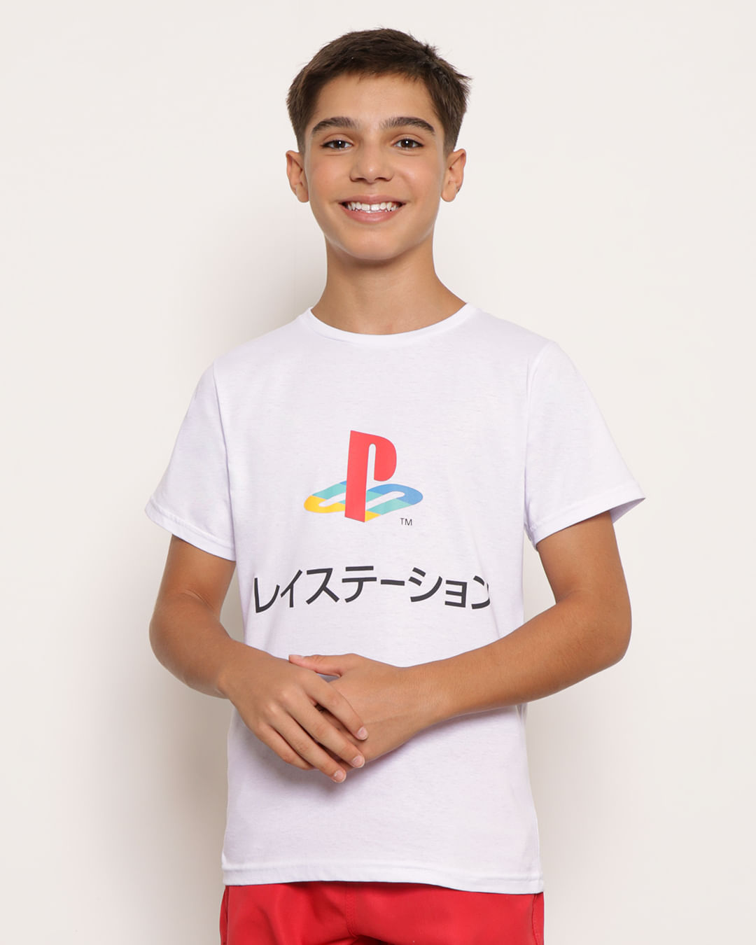 Camiseta-Juvenil-PlayStation-Branco