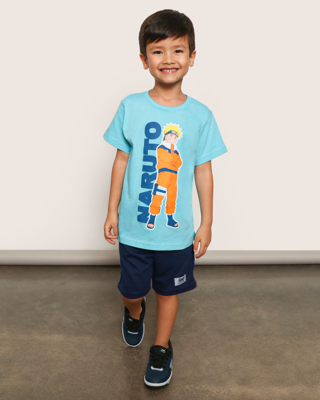Camiseta-Infantil-Menino-Manga-Curta-Naruto-Com-estampa-Azul