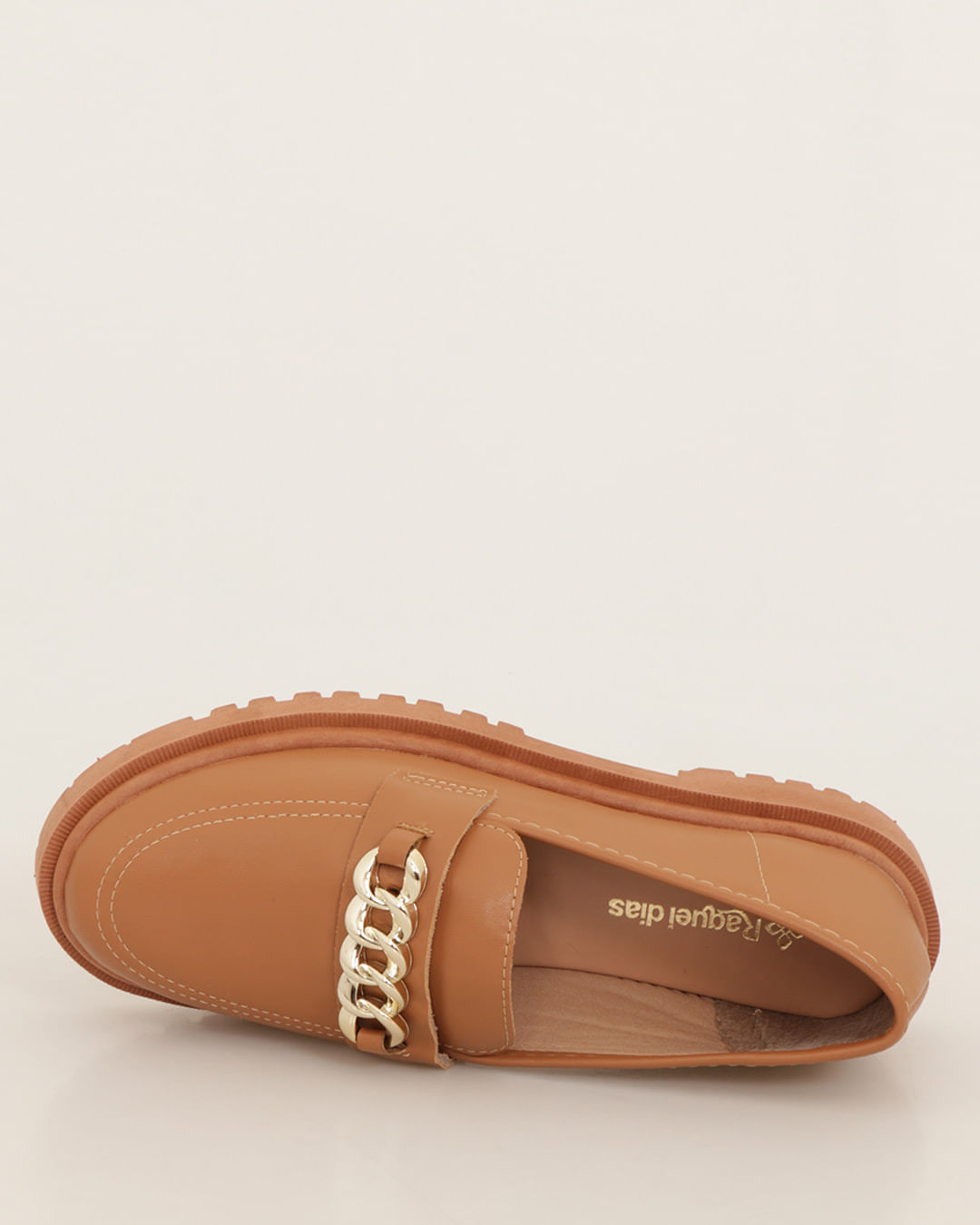 Sapato-Feminino-Mocassim-Loafer-Tratorado-Marrom
