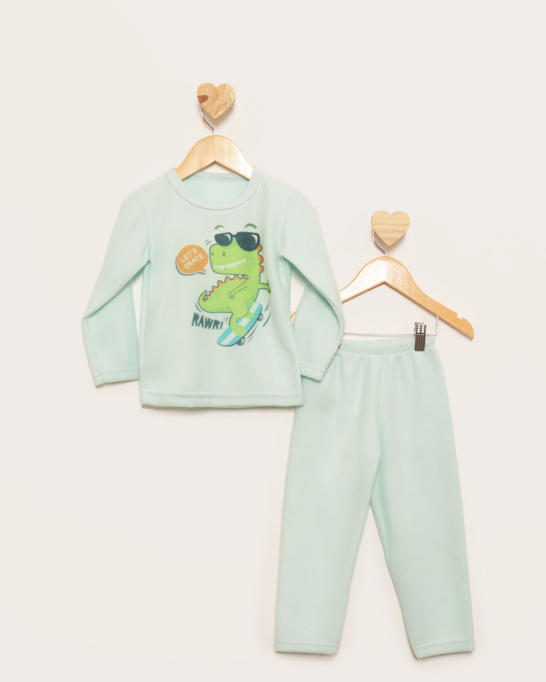 Pijama-Soft-Bbo-13-Liso-Sortido---Verde-Claro