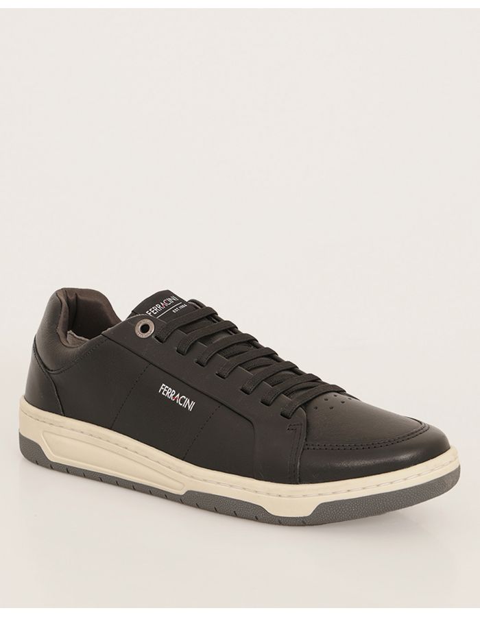 Sapatenis-Masculino-Ferracini-Couro-Vox-Preto