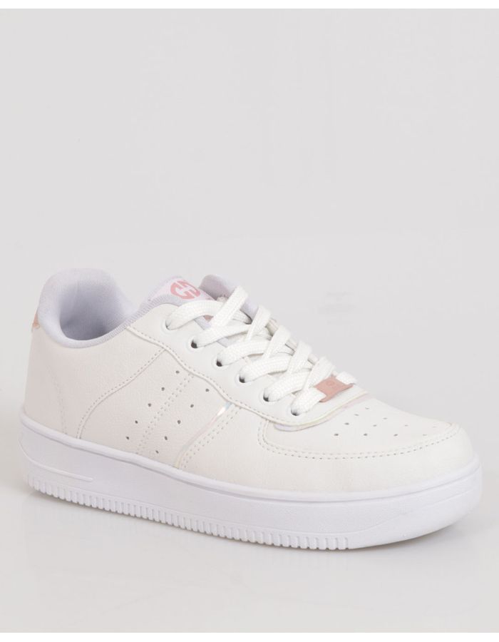 Tenis-Feminino-Flatform-Casual-Com-Recorte-Cadarco-Branco