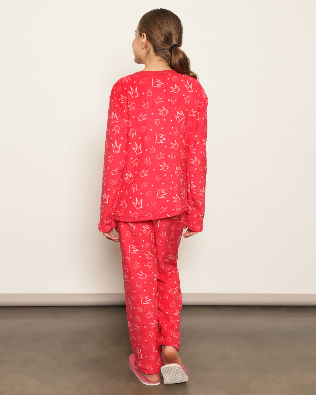 Pijama-Fleece-Juva-1216-Coroa-70411---Vermelho-Medio