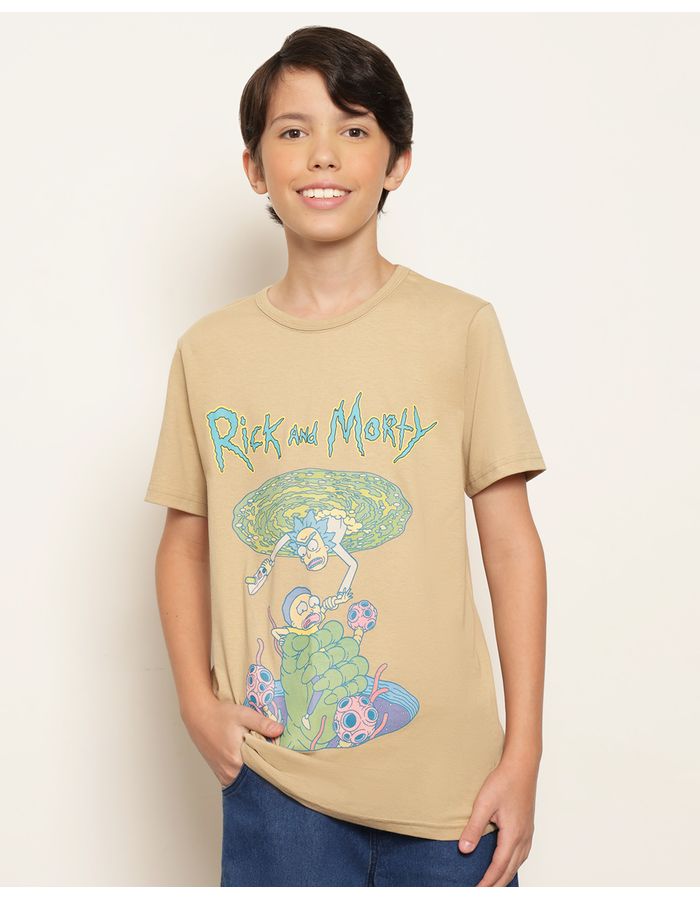 Camiseta-T36131-Mc-M-1016-Rick-And-Mor---Bege-Claro