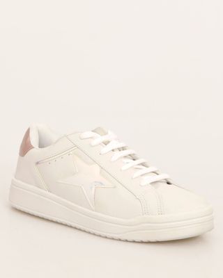 Tenis-Feminino-Casual-Com-Recortes-Branco