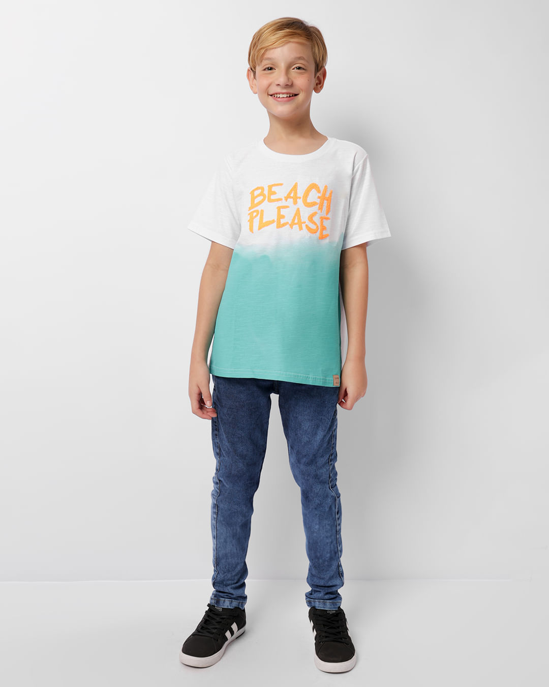Camiseta-Juvenil-Degrade-Estampa-Beach-Manga-Curta-Branca