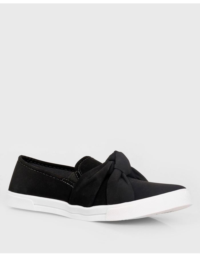 Tenis-Feminino-Slip-On-Com-No-Nobuck-Preto