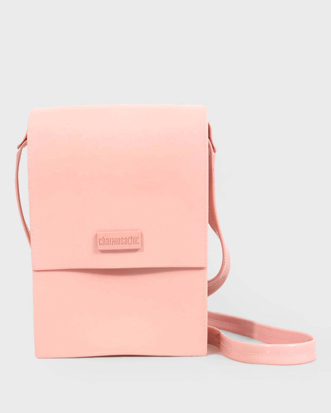 Bolsa-Feminina-Transversal-Com-Alcas-Estampa-Vinil-Rosa