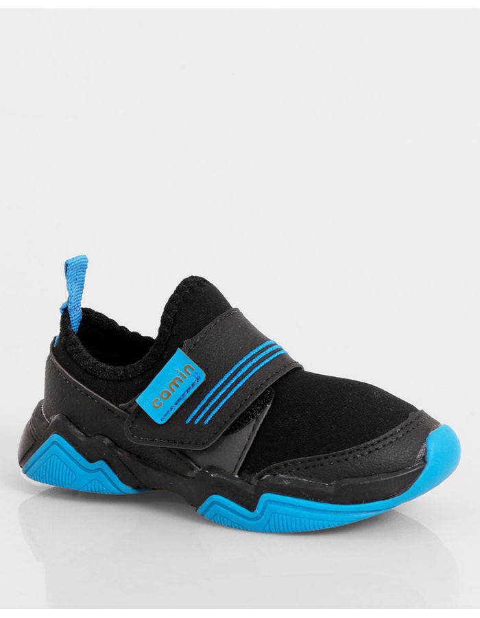 Tenis-Bebe-Slip-On-Com-Velcro-Preto