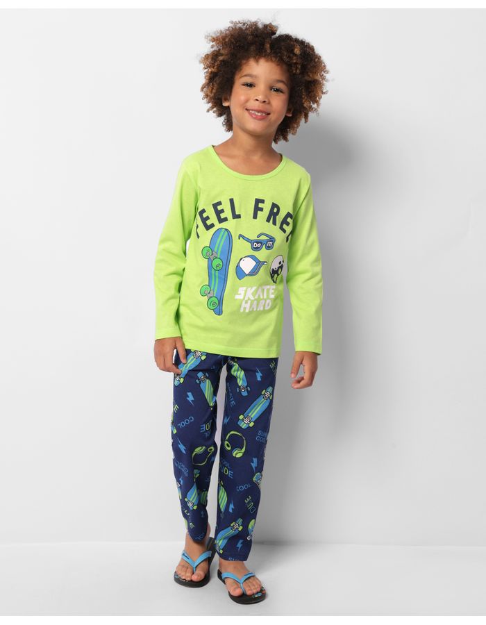 Pijama-Info-Malha-410---Verde-Claro