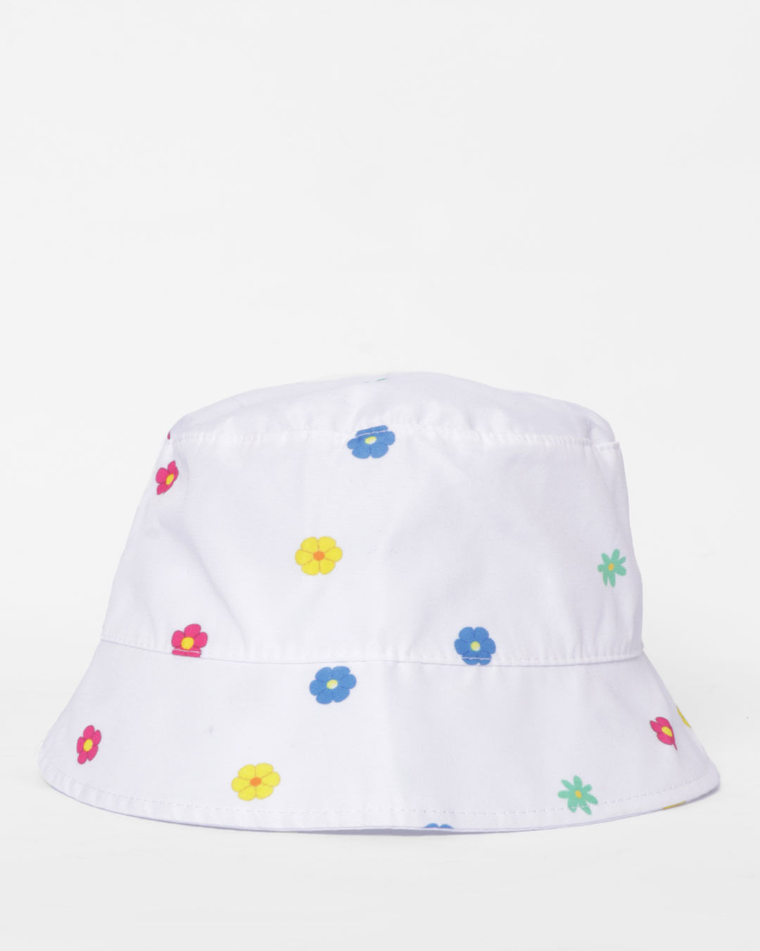 Chapeu-Infantil-Bucket-Hat-Estampado-Floral-Branco