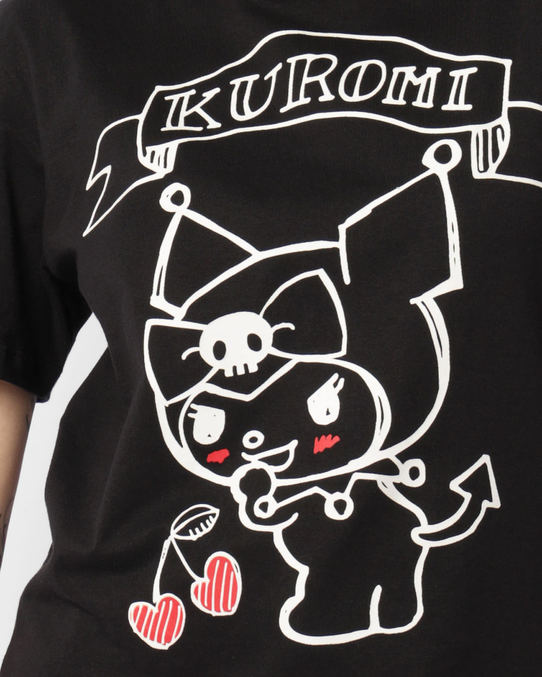 Camiseta-Mc-Pg-Fverso-Kuromi-0400926---Preto