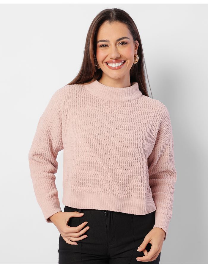 Sueter-Chenille-Opaco-790---Rosa-Medio