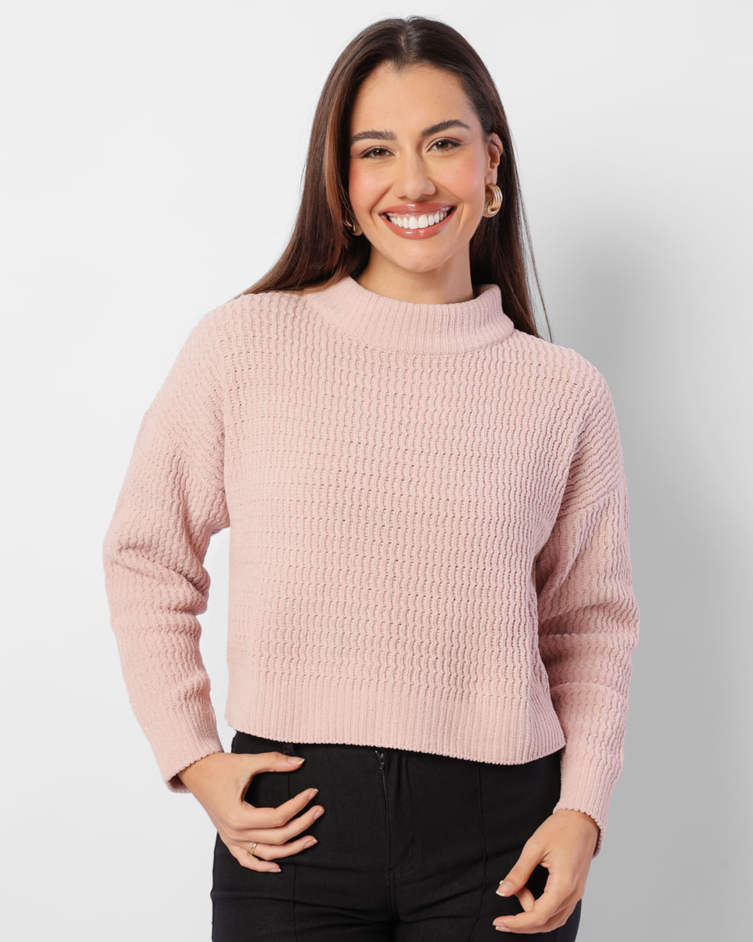 Sueter-Chenille-Opaco-790---Rosa-Medio