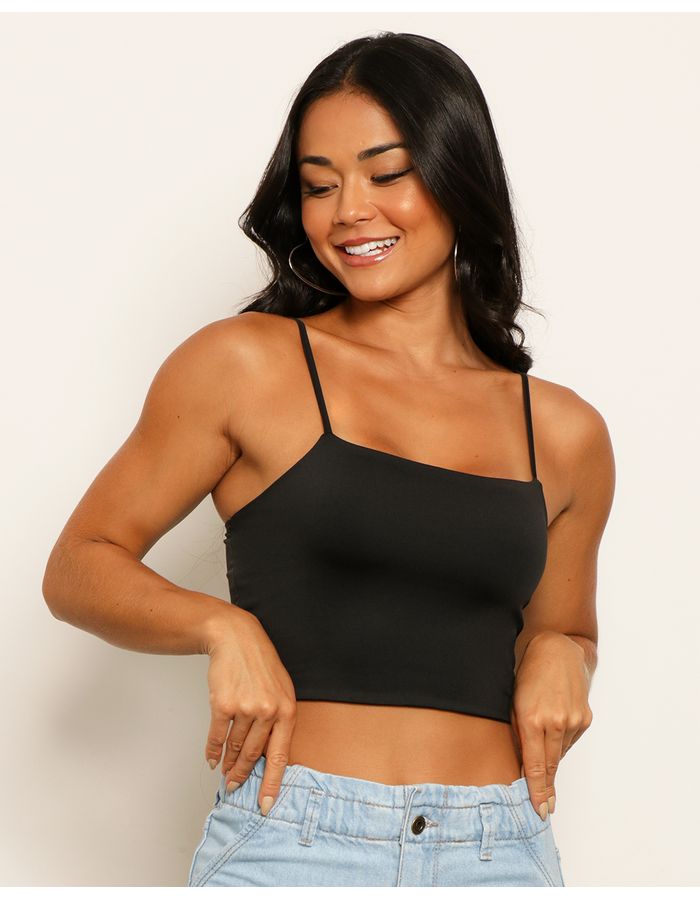 Blusa-Feminina-Cropped-Alcinha-Suplex-Preta