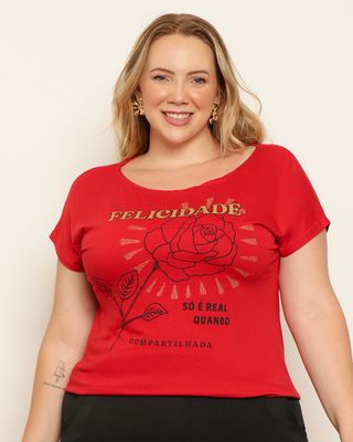 -Blusa-Plus-Size-Feminina-Manga-Japonesa-Estampa-Felicidade-Vermelha