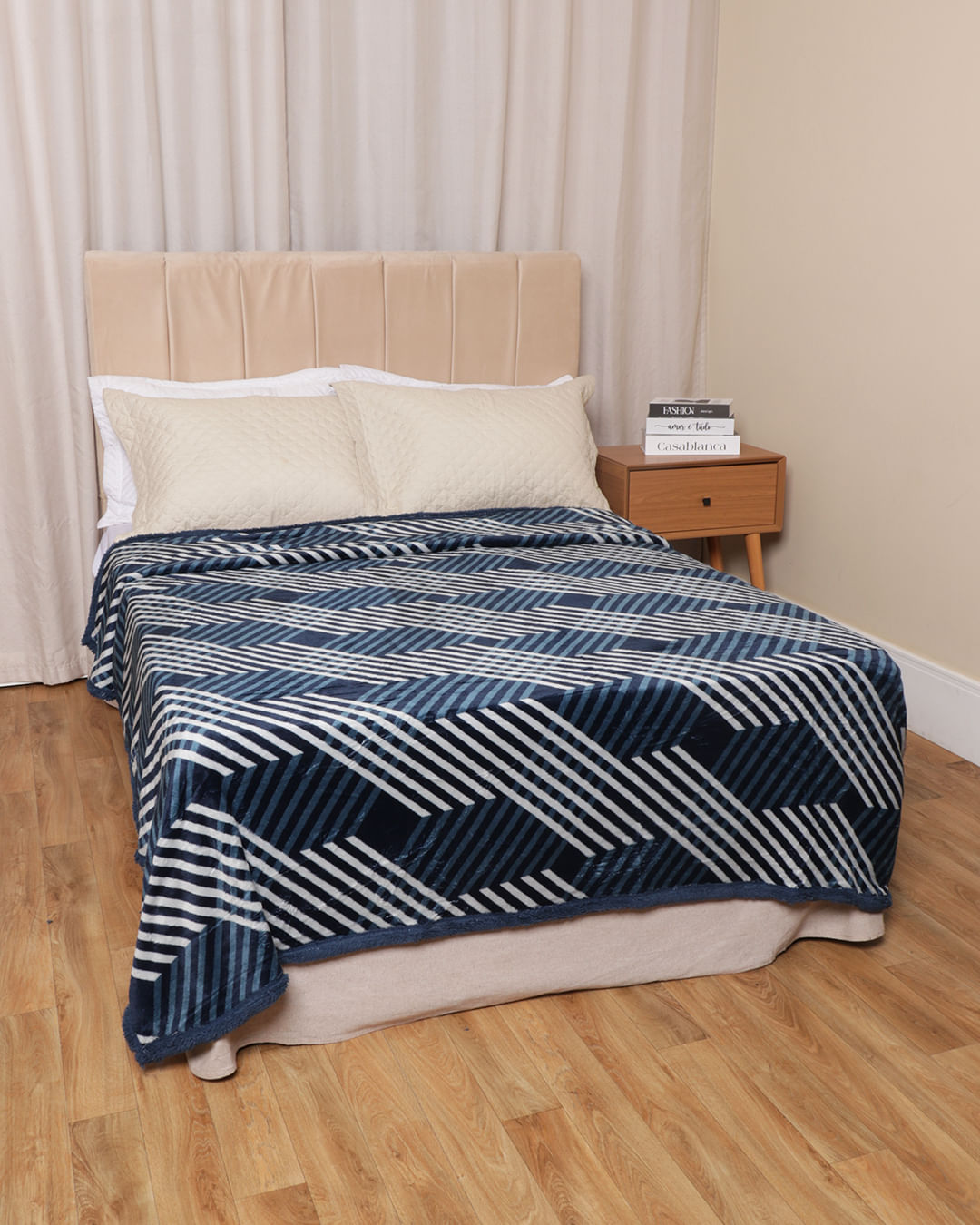 Cobertor-Finlandia-220x240-Queen---Azul-Geometrico