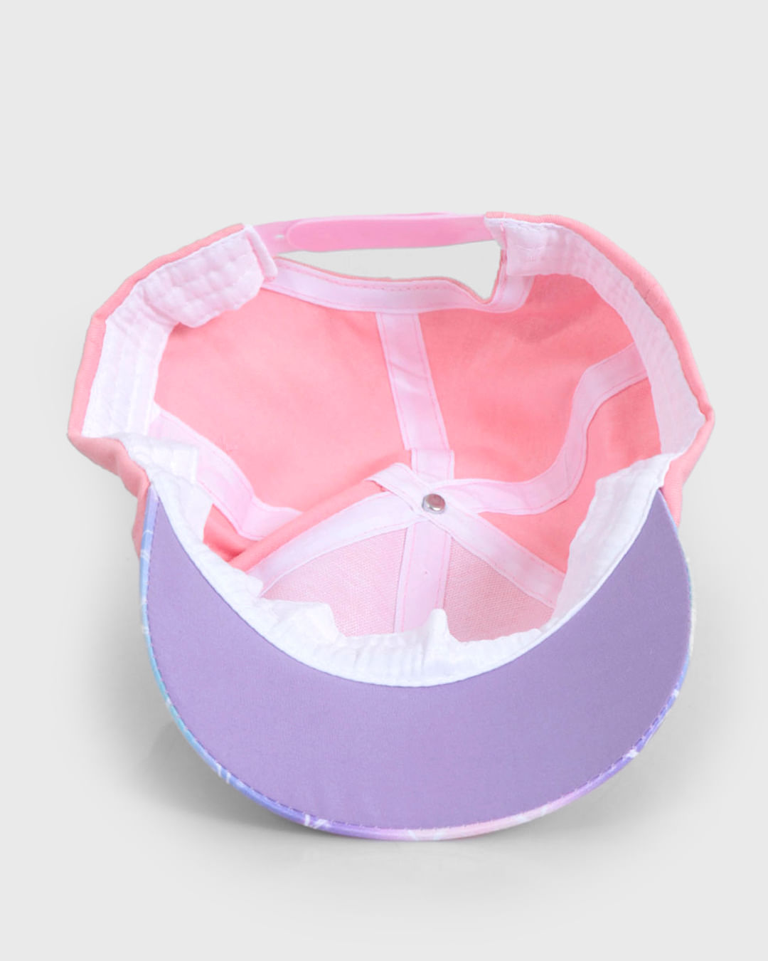 Bone-Infantil-Bordado-Mermaid-Snapback-Rosa-Claro