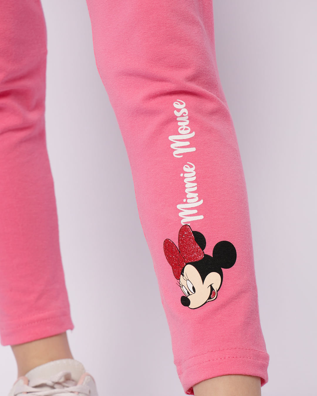 Calca-Legging-Infantil-Minnie-Mouse-Rosa