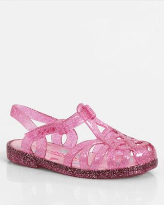 Sandalia-Bebe-Modelo-Aranha-Com-Glitter-Rosa