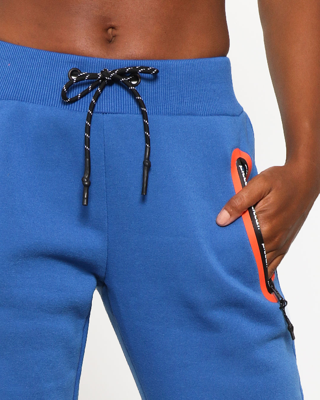 Calca-Moletom-Feminina-Fitness-Jogger-Fitter-Azul