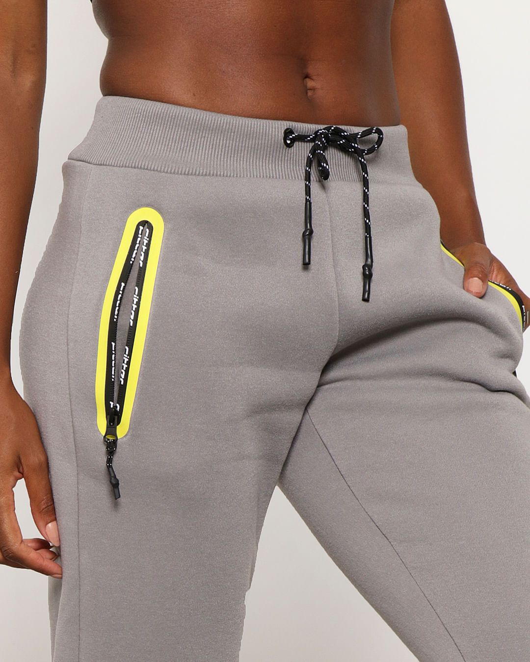 Calca-Moletom-Feminina-Fitness-Jogger-Fitter-Cinza