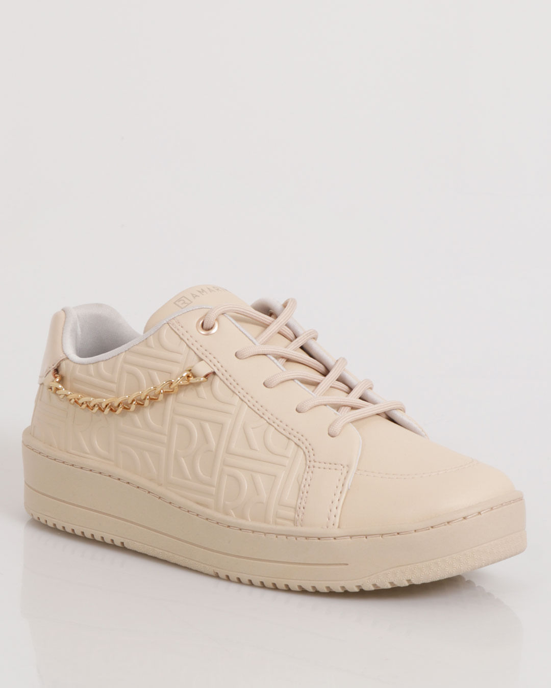 Tenis-Feminino-Flatform-Corrente-Ramarim-Bege