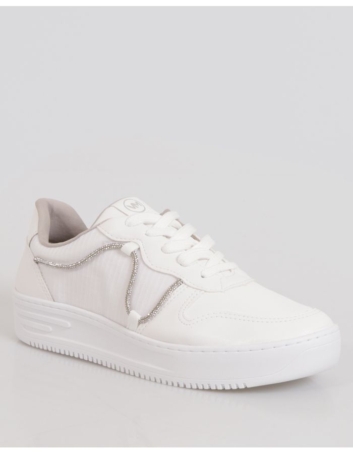 Tenis-Feminino-Flatform-Via-Marte-Strass-Branco