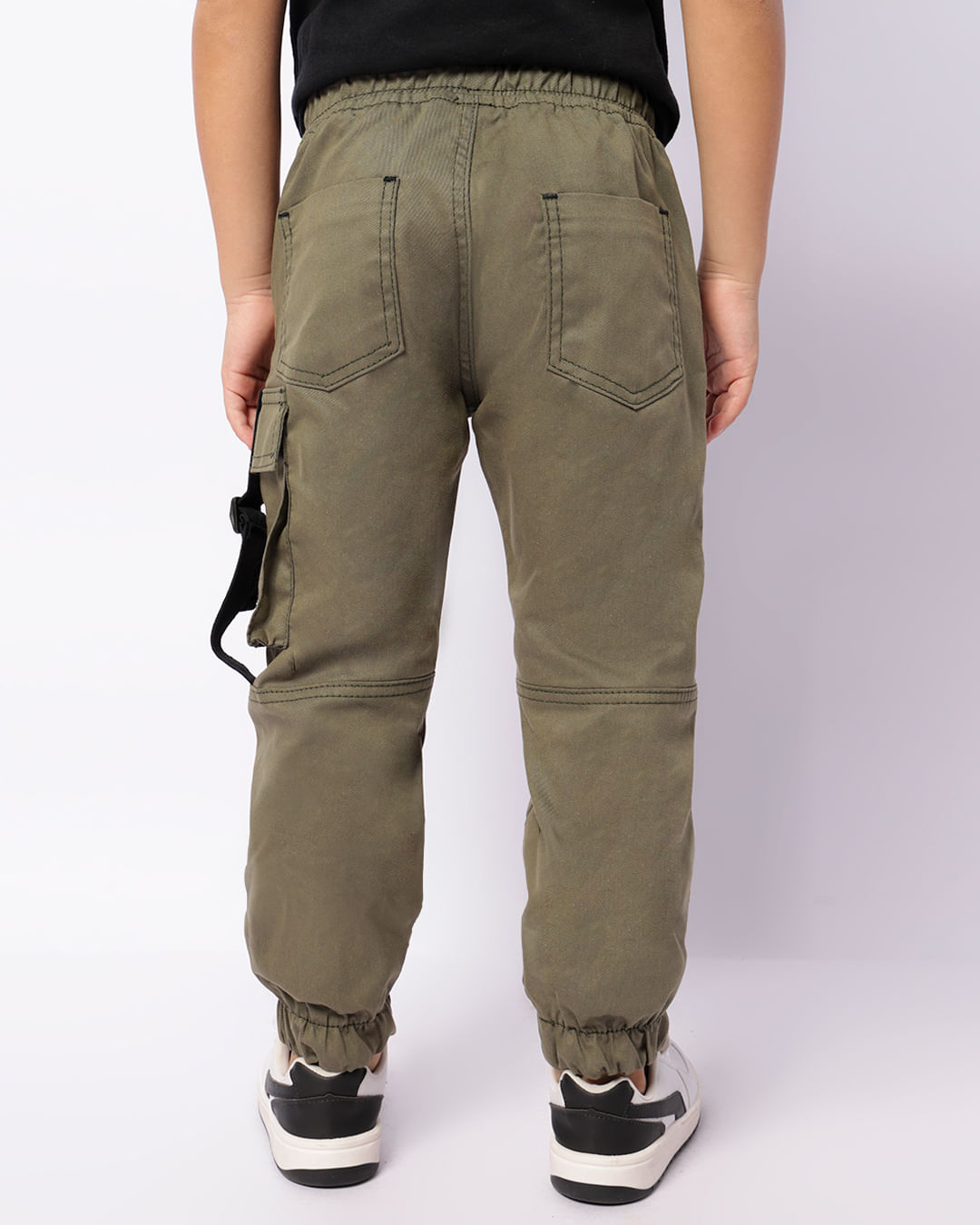 Calca-Sarja-Masc-48--Jogger-Cargo-Five---Verde-Medio