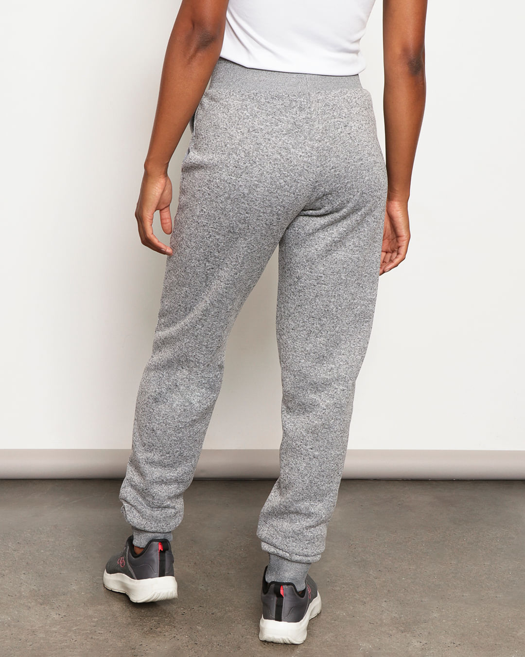 Calca-Moletom-Feminina-Jogger--Fitter--Fitness-Cinza