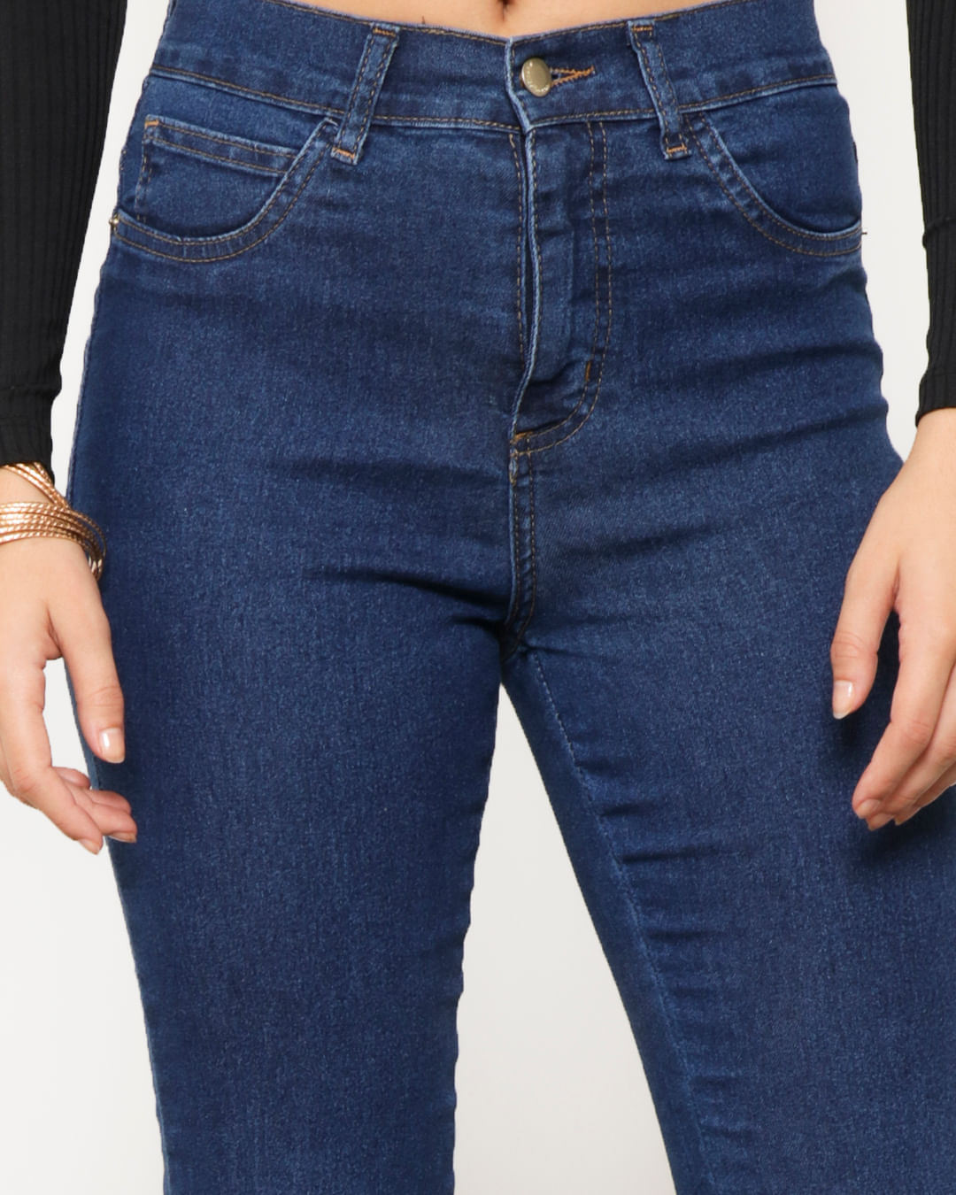 Calca-Jeans-Feminina-Cigarrete-Desfiada-Azul-Escuro