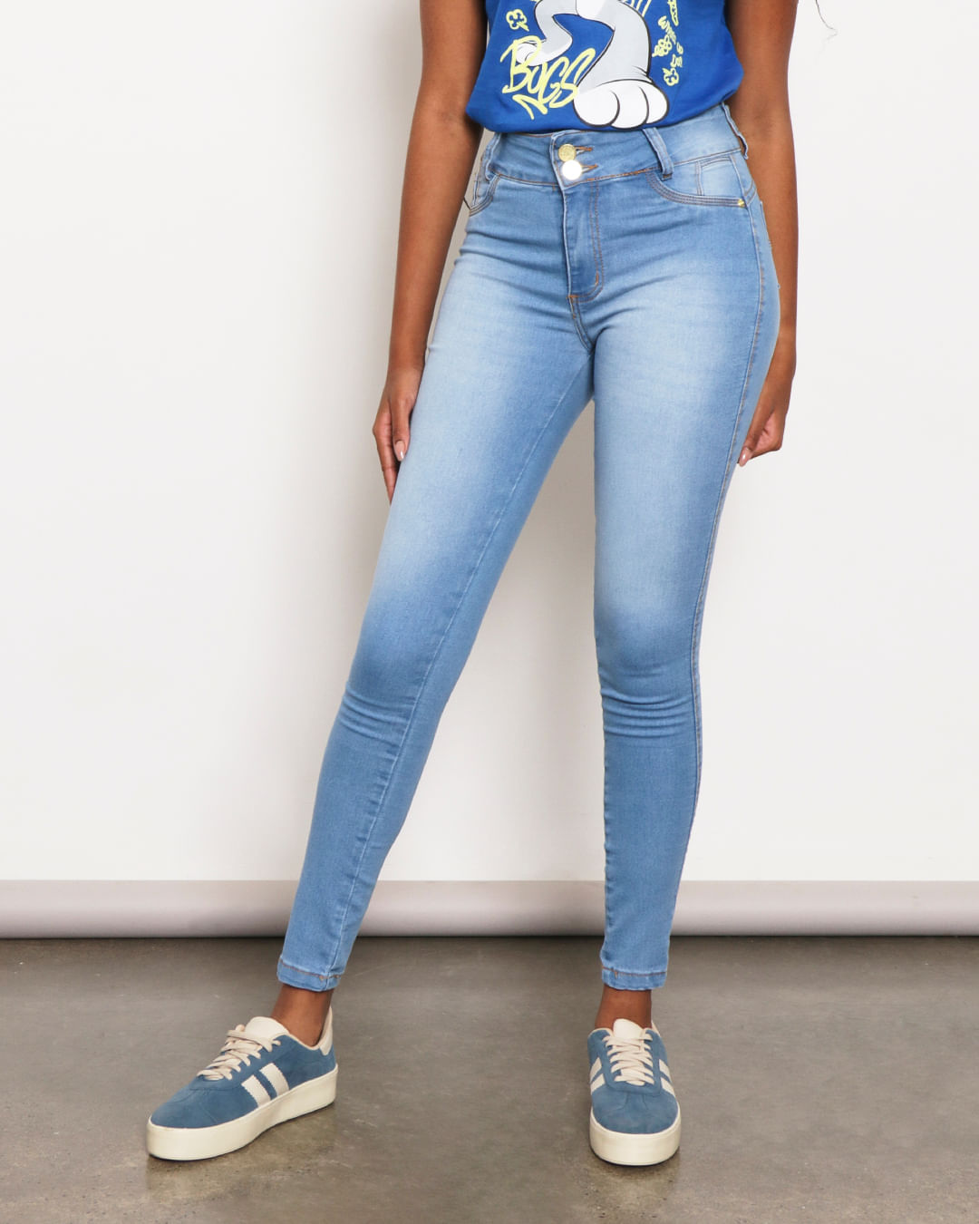 Calca-Jeans-Feminina--Skinny-Empina-Bumbum-Azul