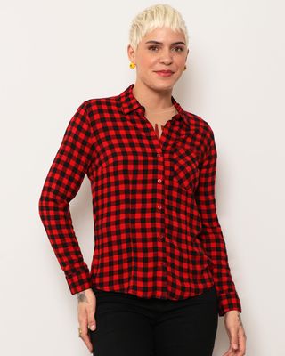 Camisa-Xadrez-Viscose-430262---Vermelho-Geometrico