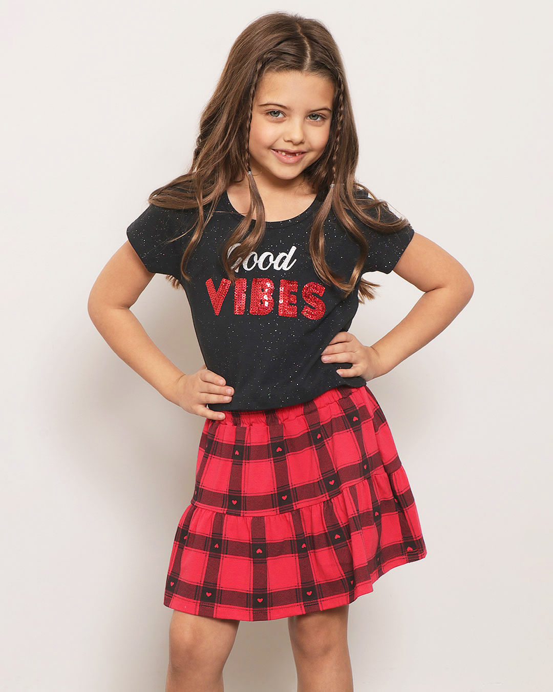 Blusa-Com-Gliter-Infantil-Manga-Curta-Preta