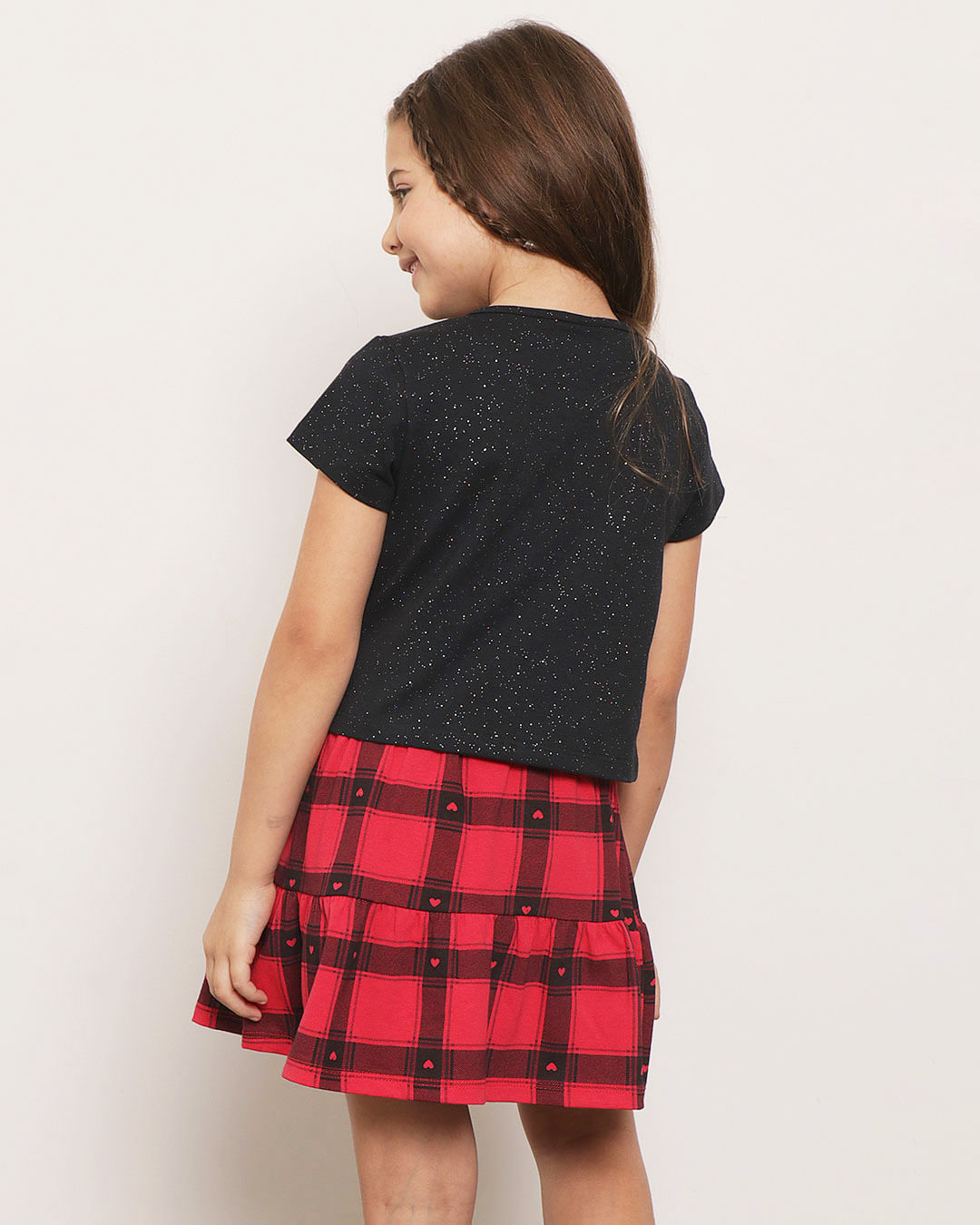 Blusa-Com-Gliter-Infantil-Manga-Curta-Preta