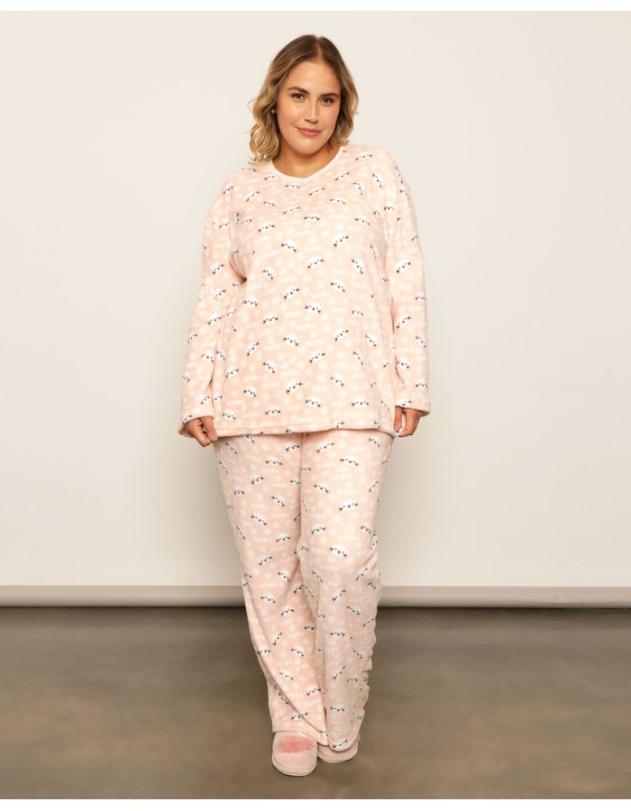 Pijama-Tg-Soft-Gatos---Rosa-Claro